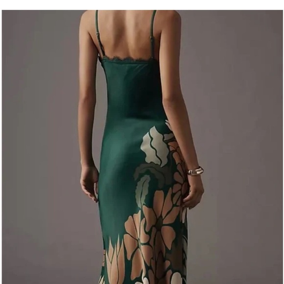 Bl-nk Eustella Bare V-neck Maxi dress, Anthropologie Medium NWT - Picture 5 of 6